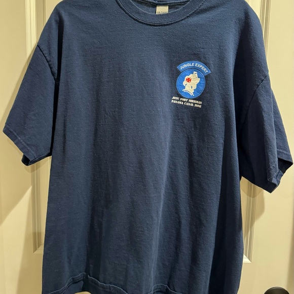 Men’s XXL Blue Jungle Expert short sleeve t-shirt, excellent condition. - Picture 2 of 5